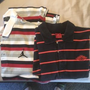 Two XL Air Jordan Polos